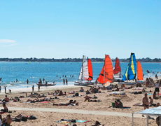 La Baule, plus belle baie du monde.
